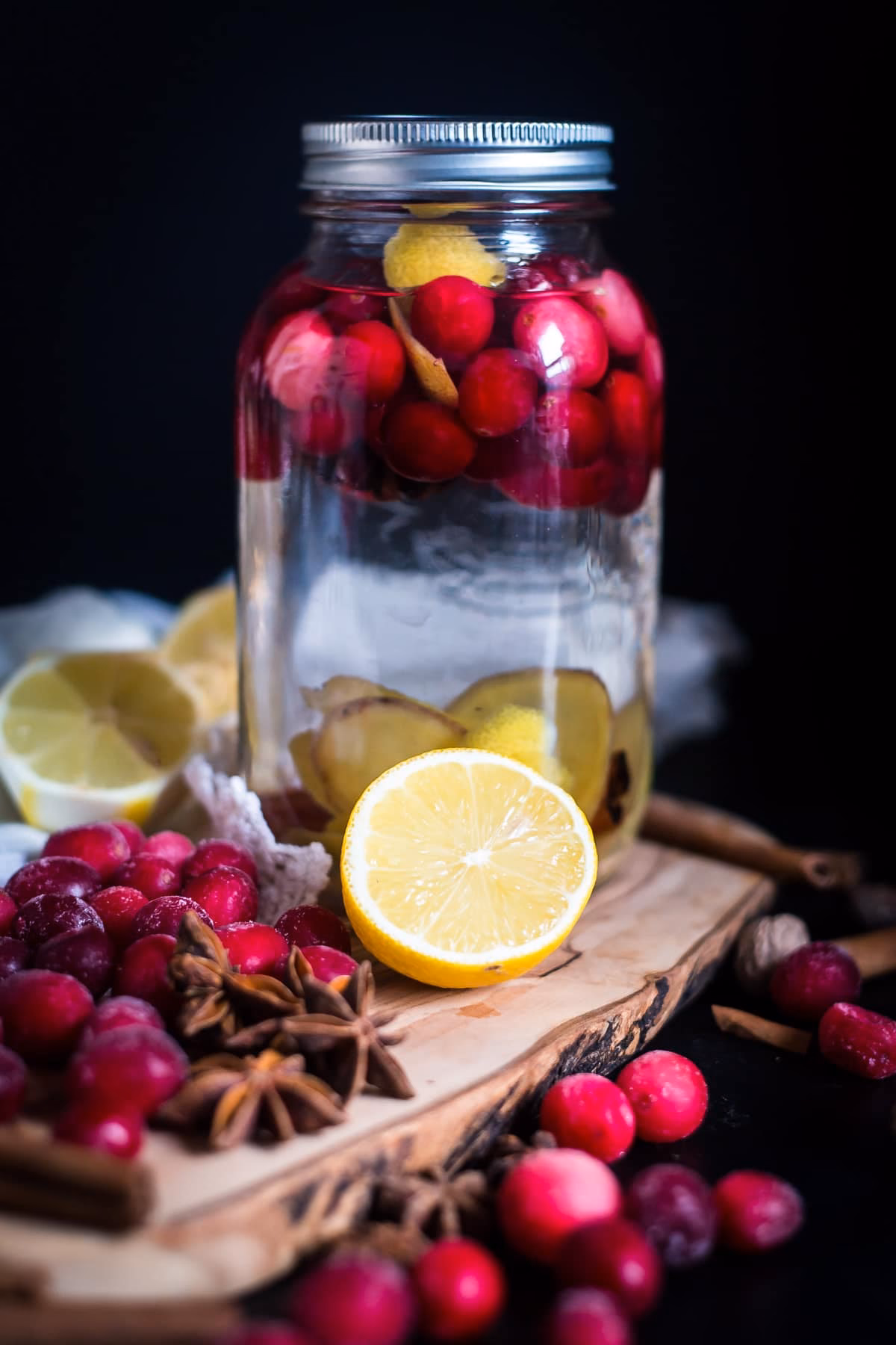 How do you make vodka with fruit & spices?