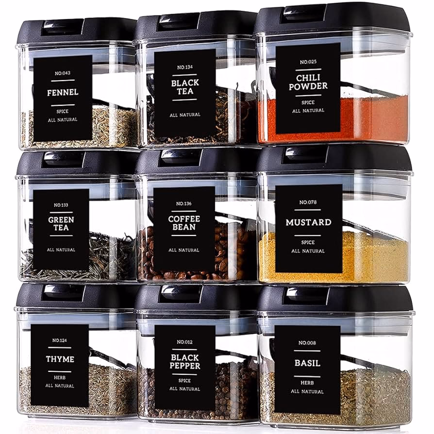How do you save space for spice storage?