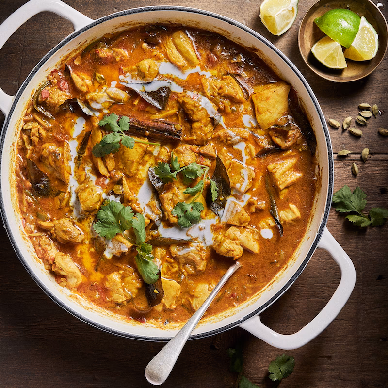 Is this chicken curry based on a Sri Lankan recipe?