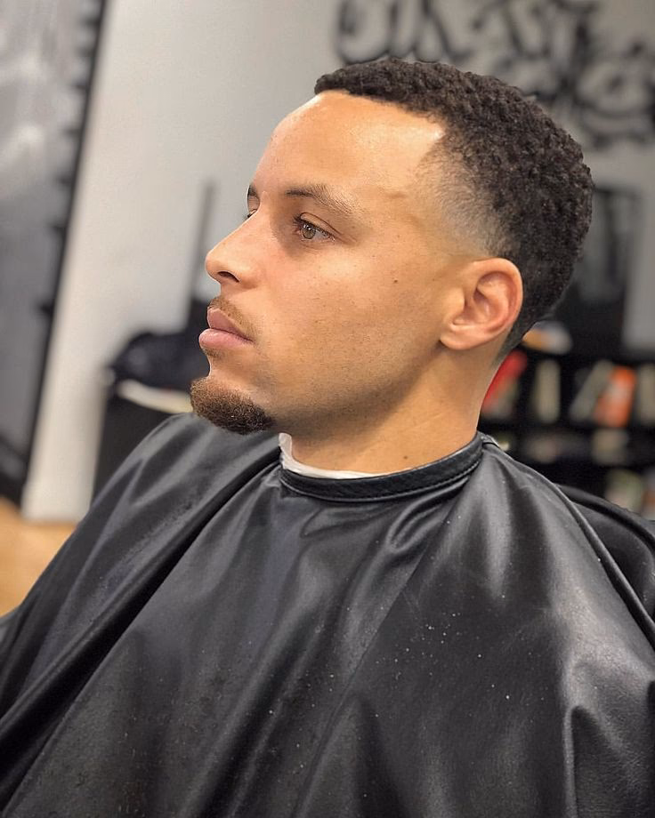 How to wear black and curly hair like Steph Curry?