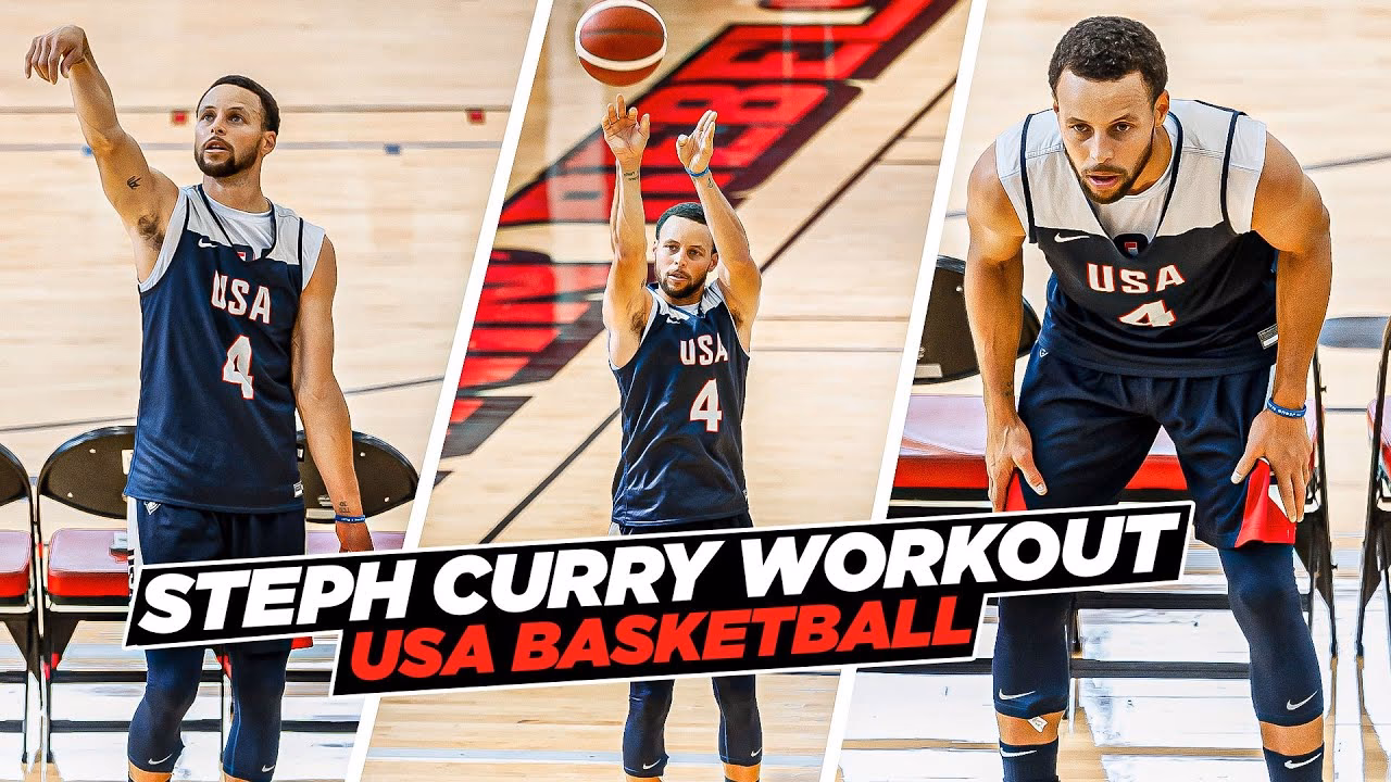 How does Stephen Curry train?