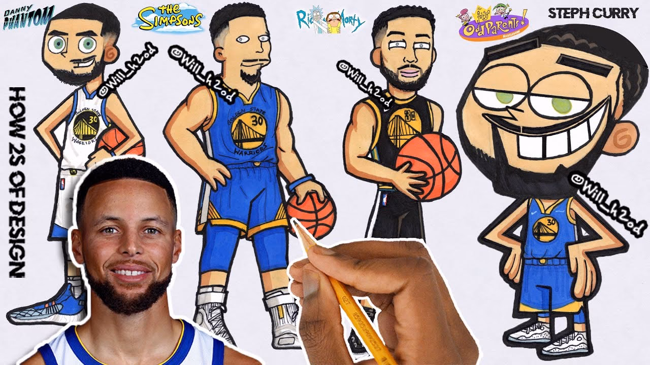 How many Stephen Curry cartoon wallpapers are there?