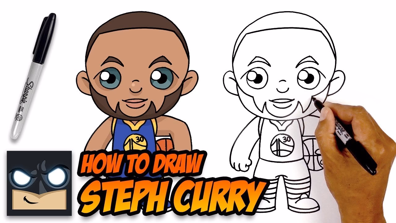 How to draw Stephen Curry?