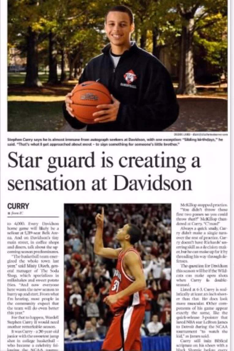 Did you know Stephen Curry was Steph Curry?