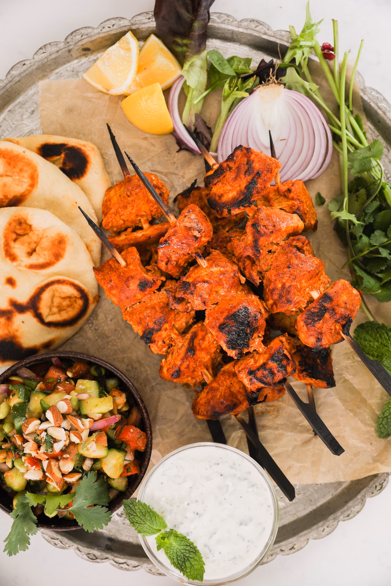 How long does tandoori chicken tikka take to cook?