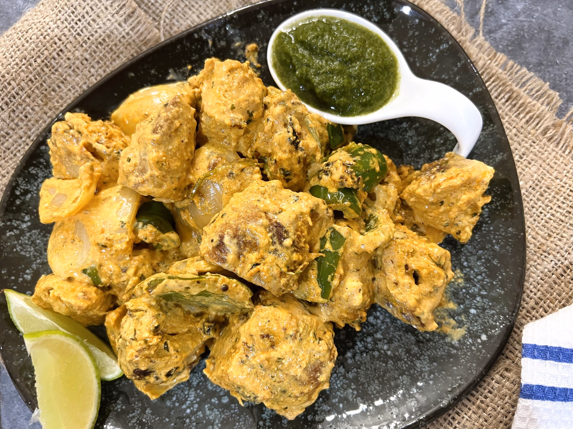 How to make soya Chaap Tikka without tandoor?