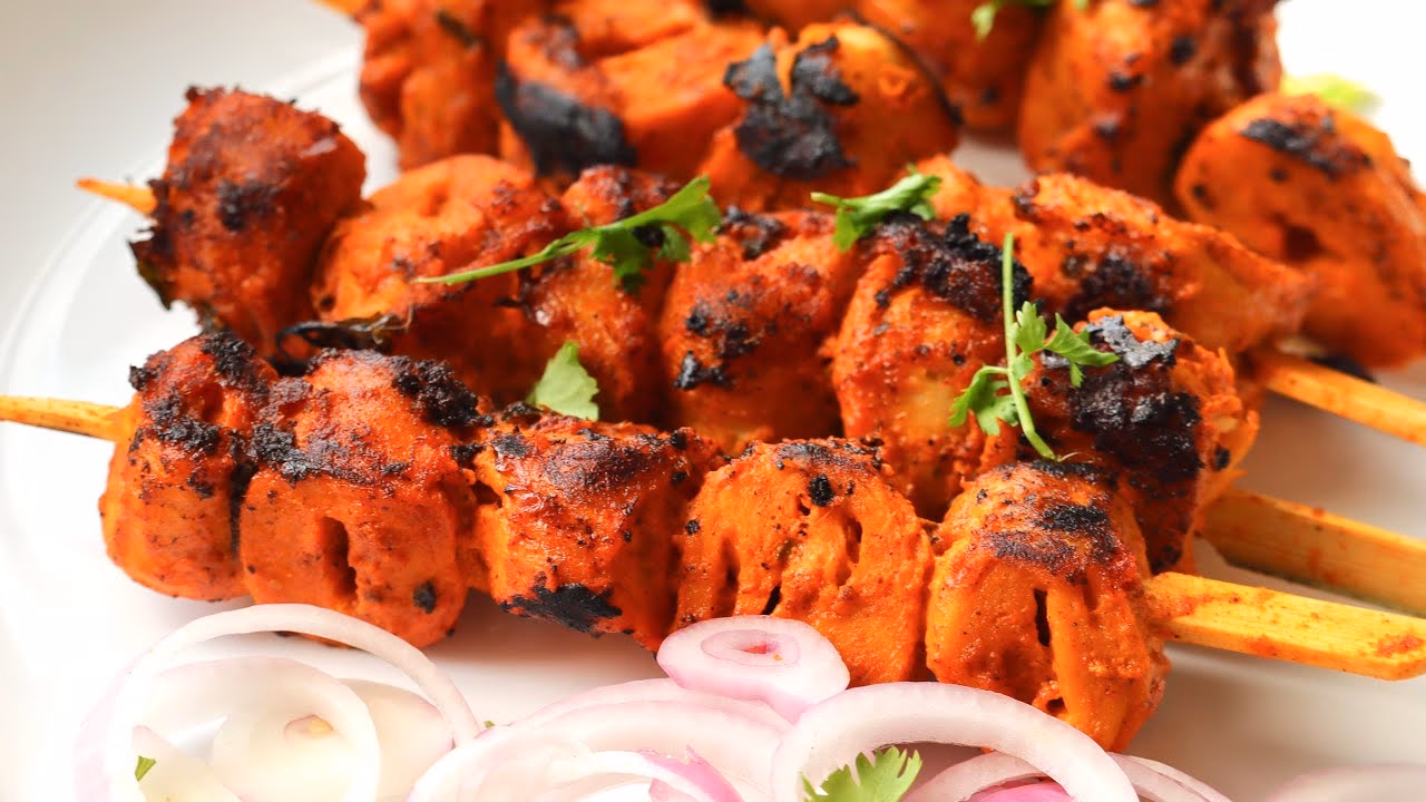 How to make soya Chaap Tikka without tandoor?