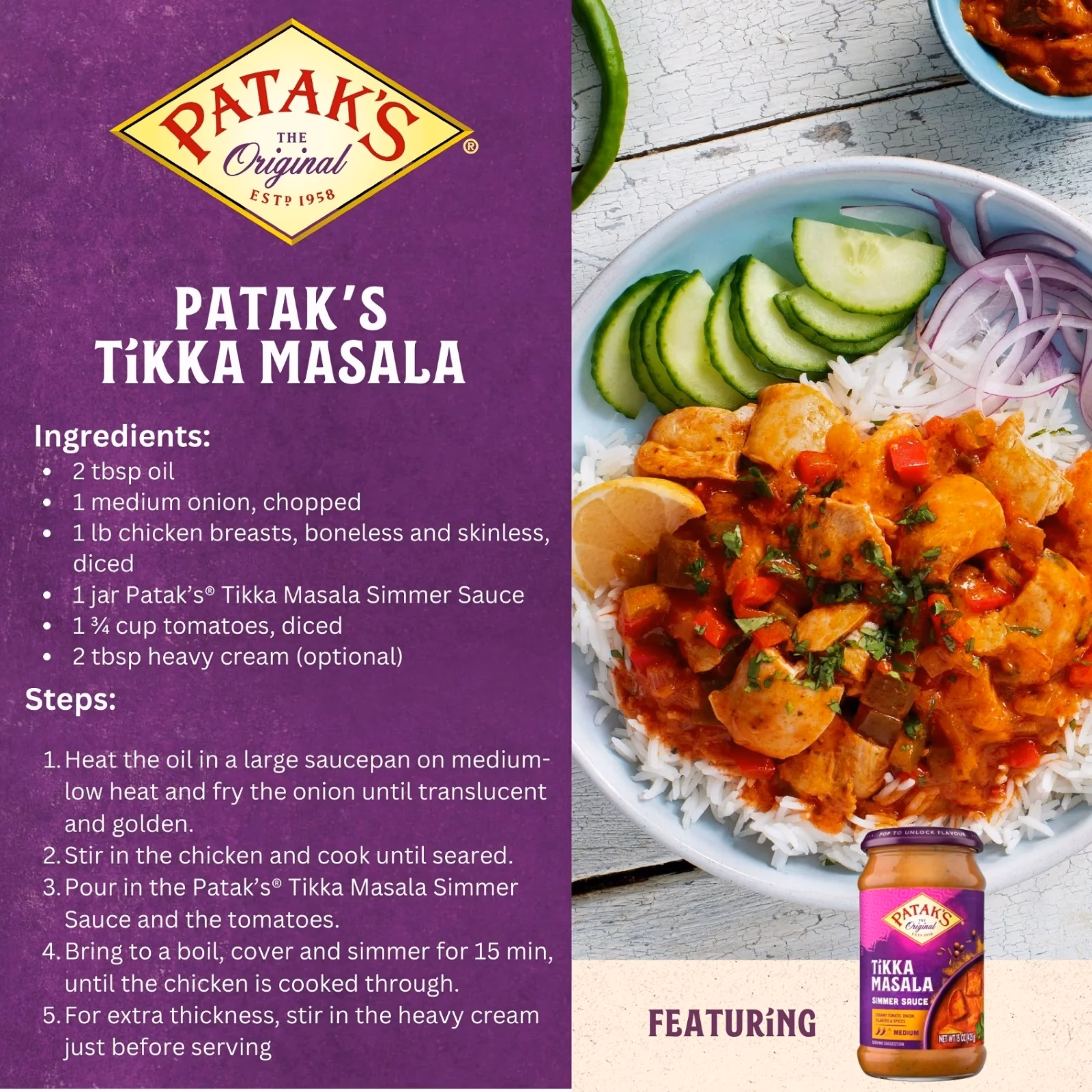 What is tikka curry paste?