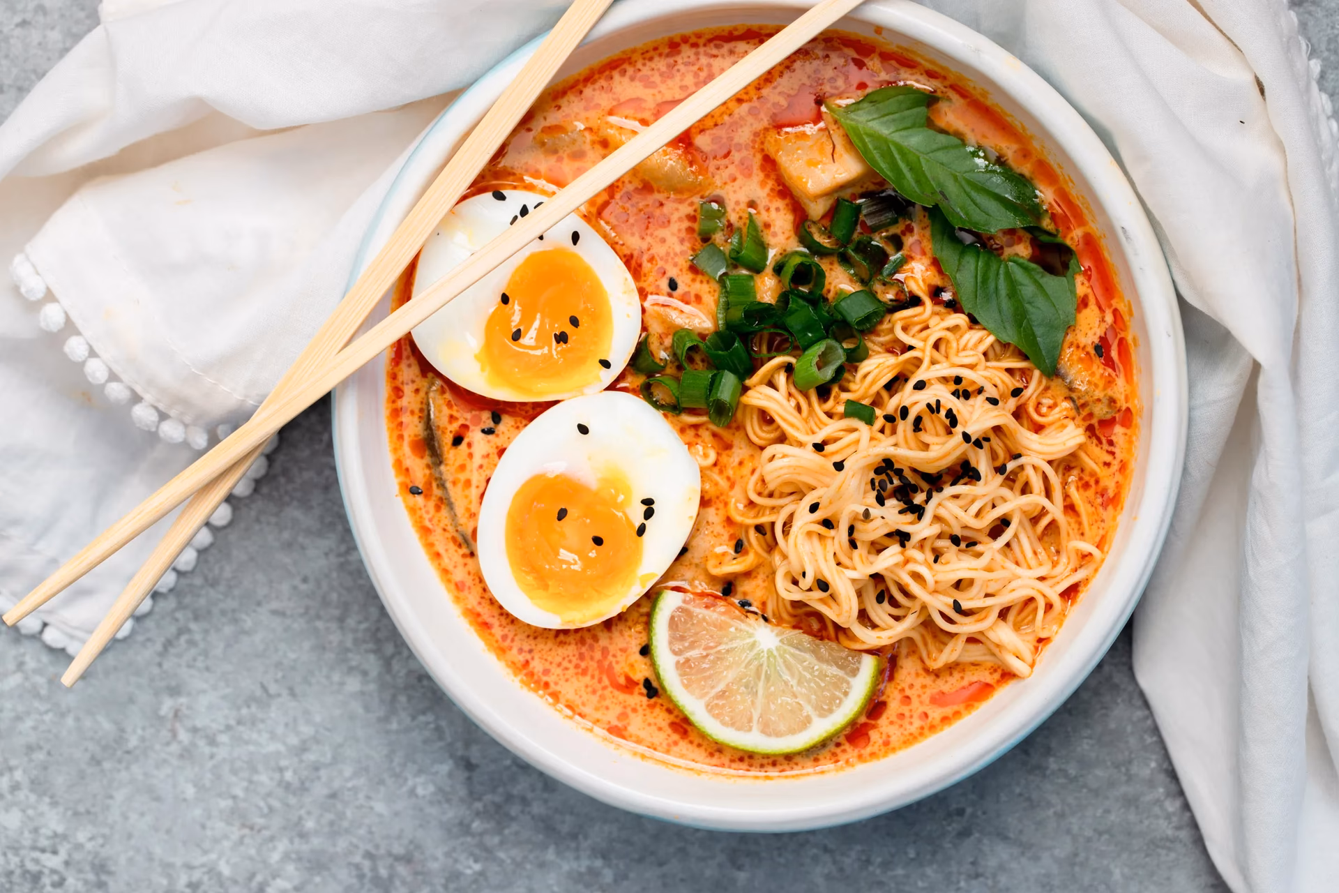Who makes Thai red curry ramen?
