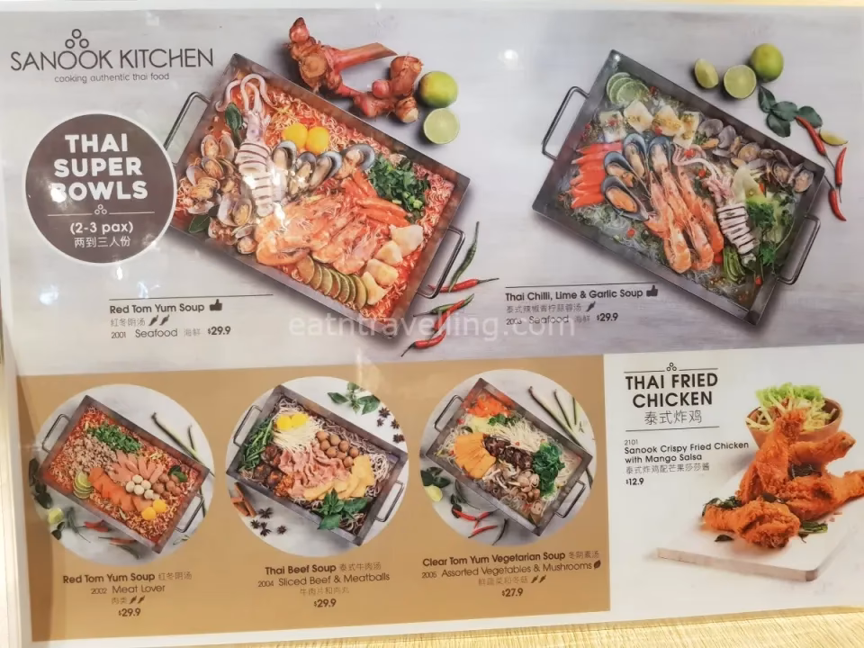 Where is chilchil Thai Super Bowl Singapore?