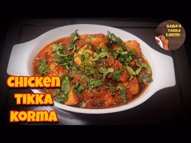 What is the difference between korma & chicken tikka masala?