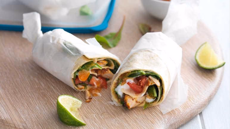 What makes a good tikka wrap?