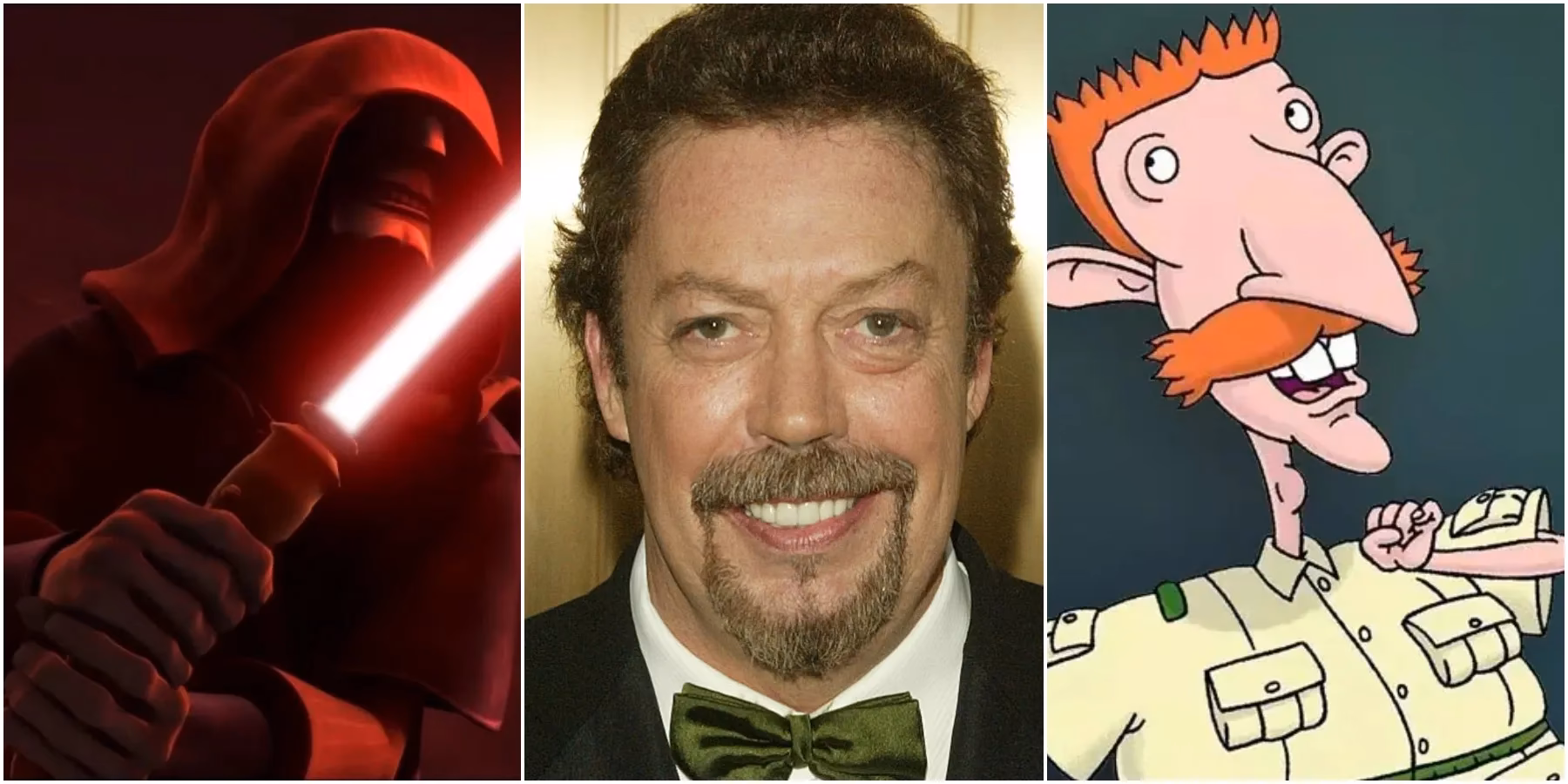 How did Tim Curry become a singer?