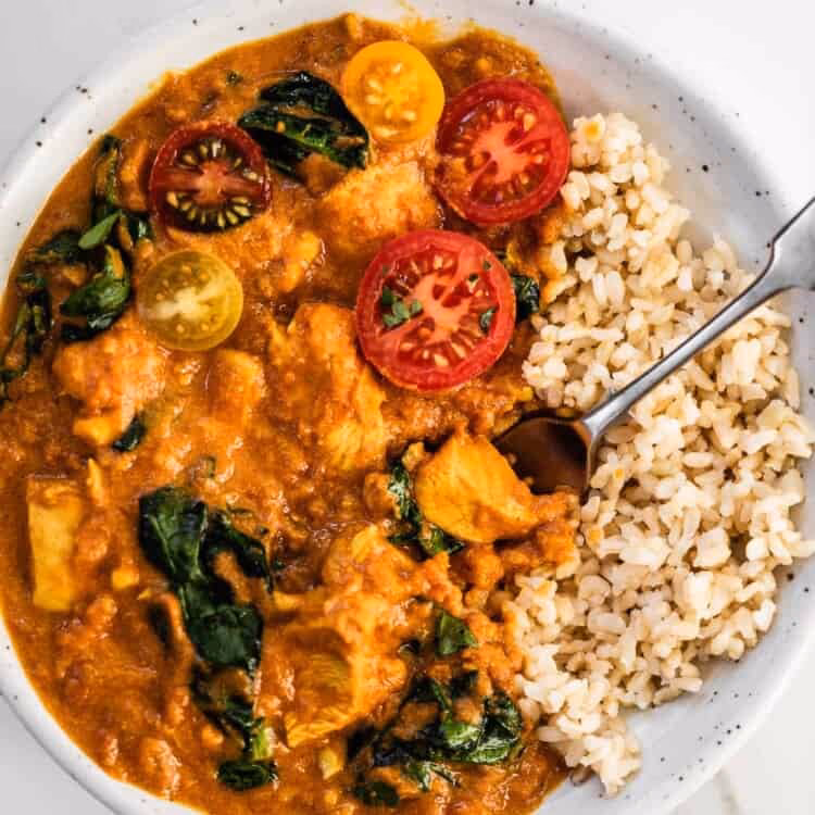 How do you make coconut curry chicken with coconut milk?