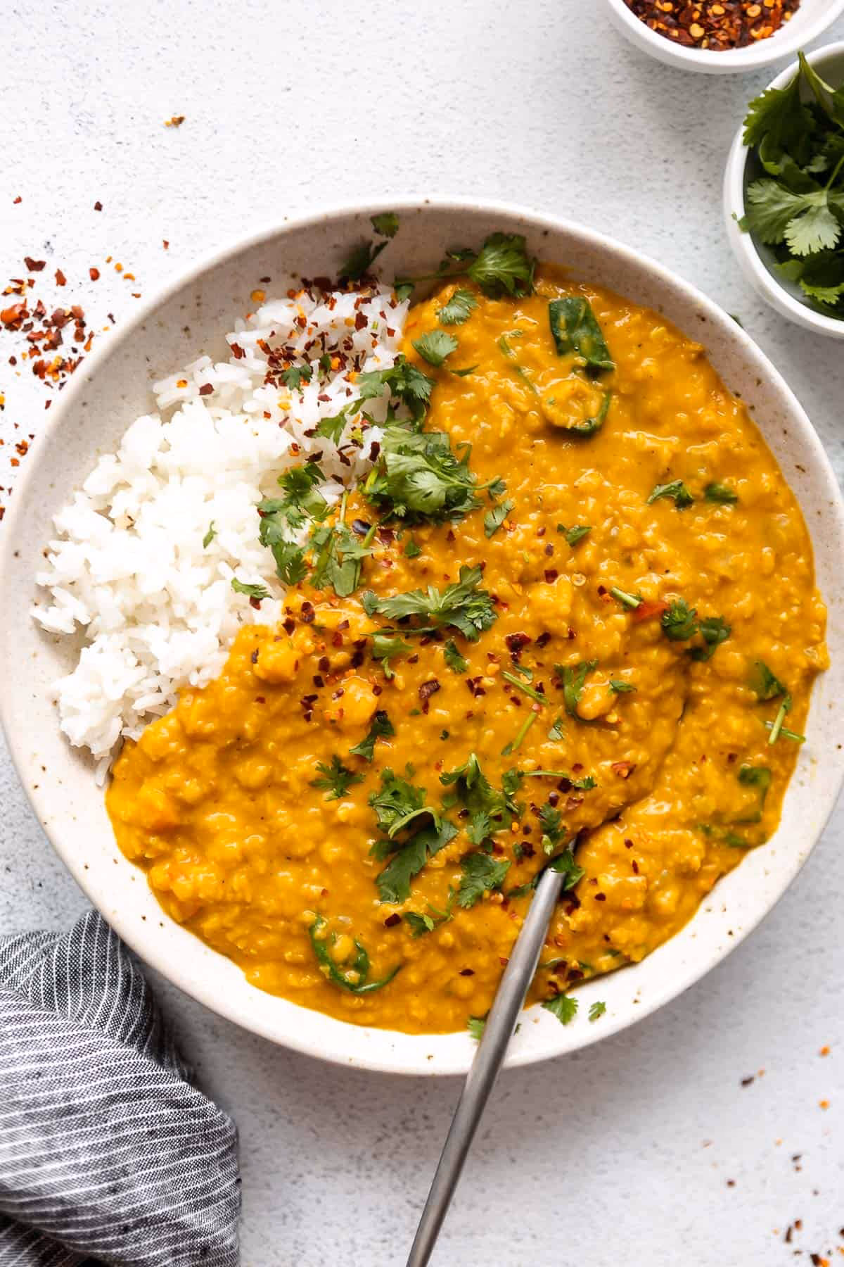 Is Indian red lentil dahl healthy?