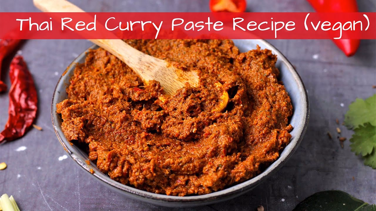 Is Thai red curry paste vegan?