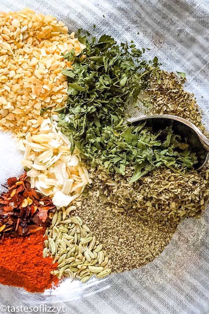 How do you add flavor to pork sausage?